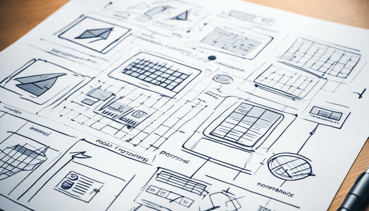 Création de prototypes et wireframes