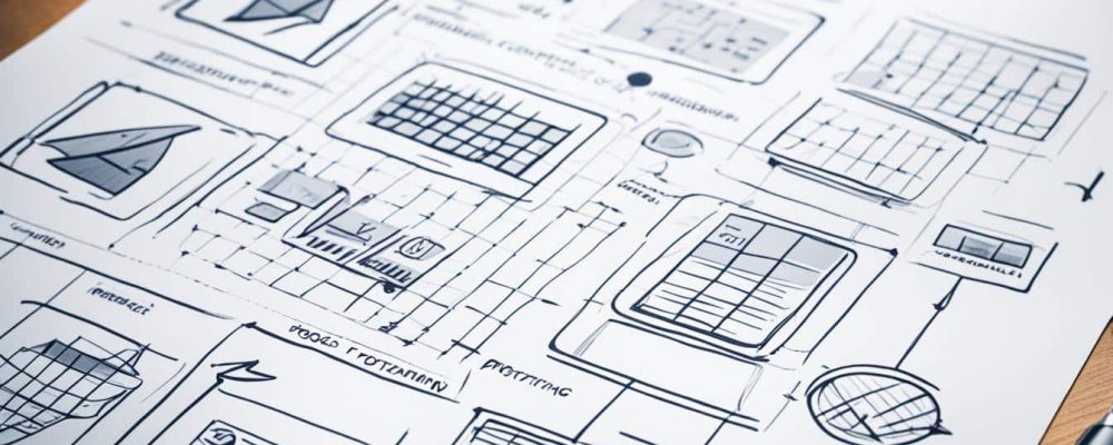 Création de prototypes et wireframes